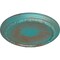 Ekena Millwork Carlsbad Ceiling Medallion (Fits Canopies up to 14 1/4"), 19 1/2"OD x 1 3/4"P, Copper Green Patina CM19CACGS - alternate 4